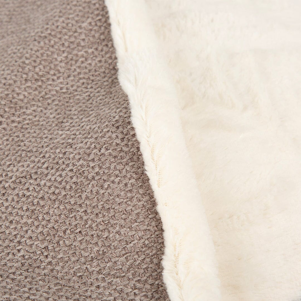 Scruffs Seattle Burrow Cat Bed - Stone Grey — 20"