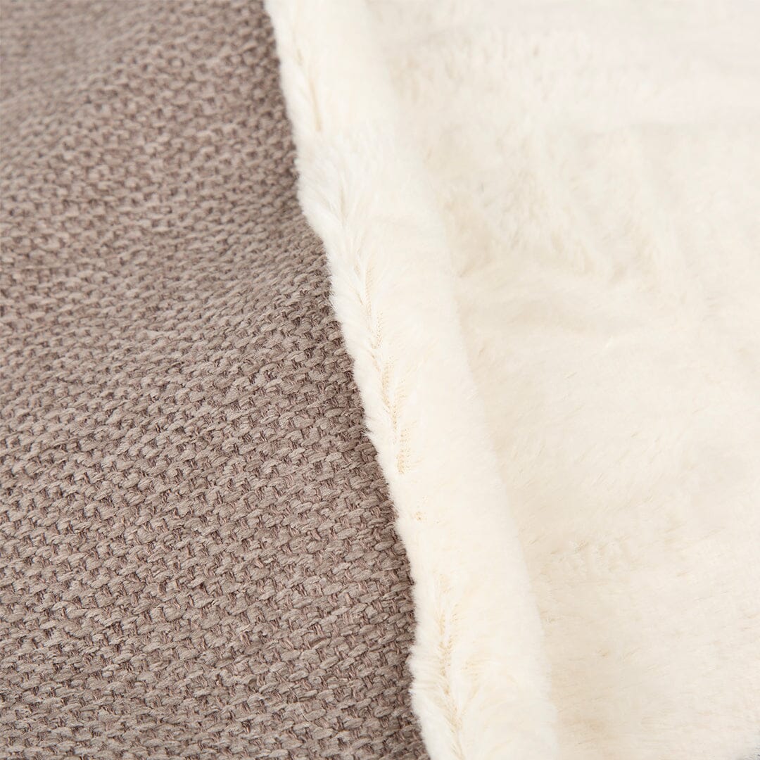 Scruffs Seattle Burrow Cat Bed - Stone Grey — 20"