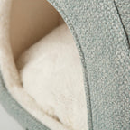 Scruffs Seattle Cave Bed - Topaz Green — 18" x 16" x 27"