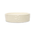 Scruffs Icon Slow Feeder Pet Bowl - Cream — 8" x 8" x 2.4"