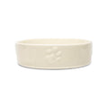 Scruffs Icon Slow Feeder Pet Bowl - Cream — 6.3" x 6.3" x 2"