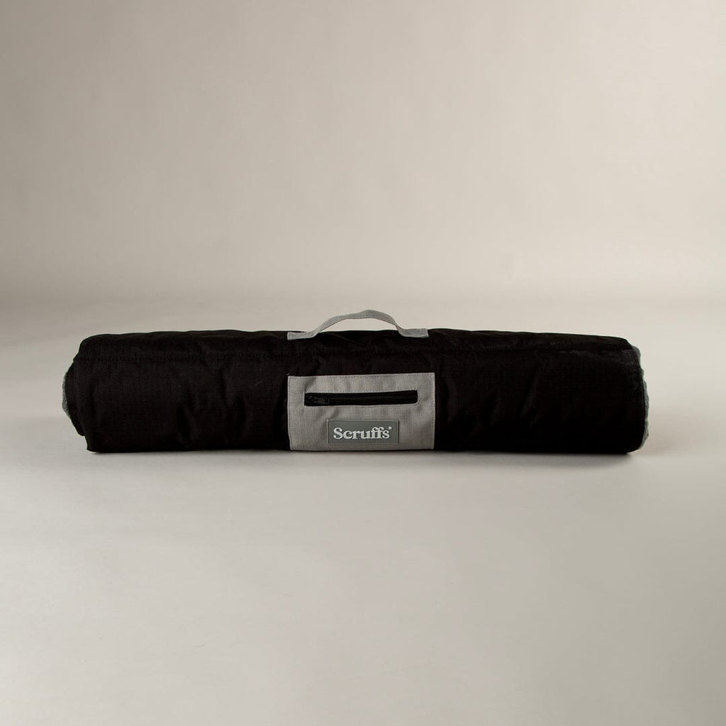 Scruffs Expedition Roll Up Travel Pet Bed - Grey — 39" x 28"