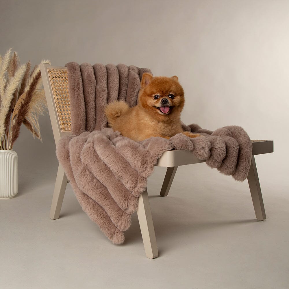 Scruffs Aspen Blanket - Taupe — 43" x 30"