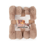 Scruffs Aspen Blanket - Taupe — 43" x 30"
