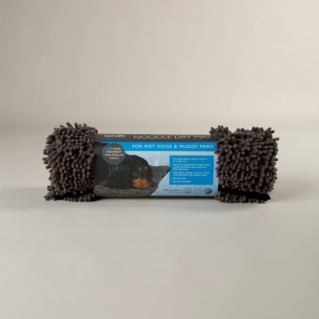 Scruffs Noodle Dry Mat - Grey — 35" x 24"