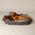 Scruffs Cosy Box Bed - Grey — 35" x 28"