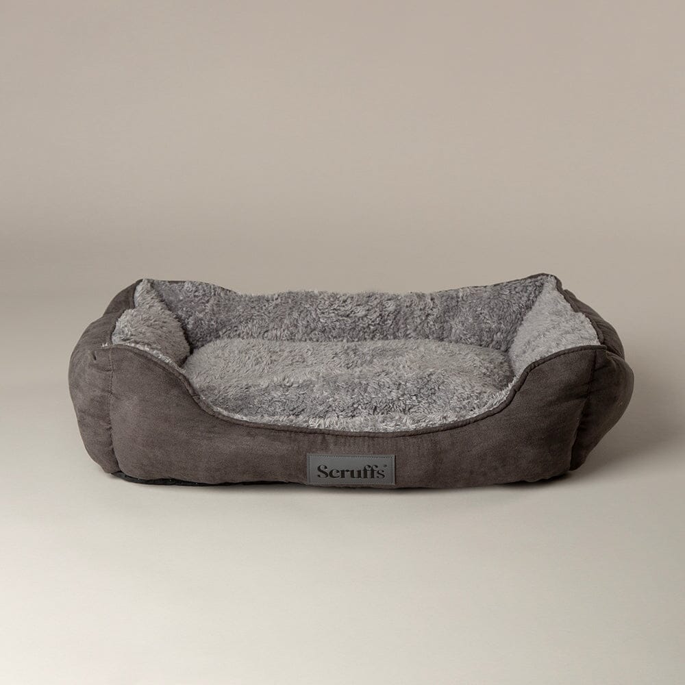 Scruffs Cosy Box Bed - Grey — 35" x 28"