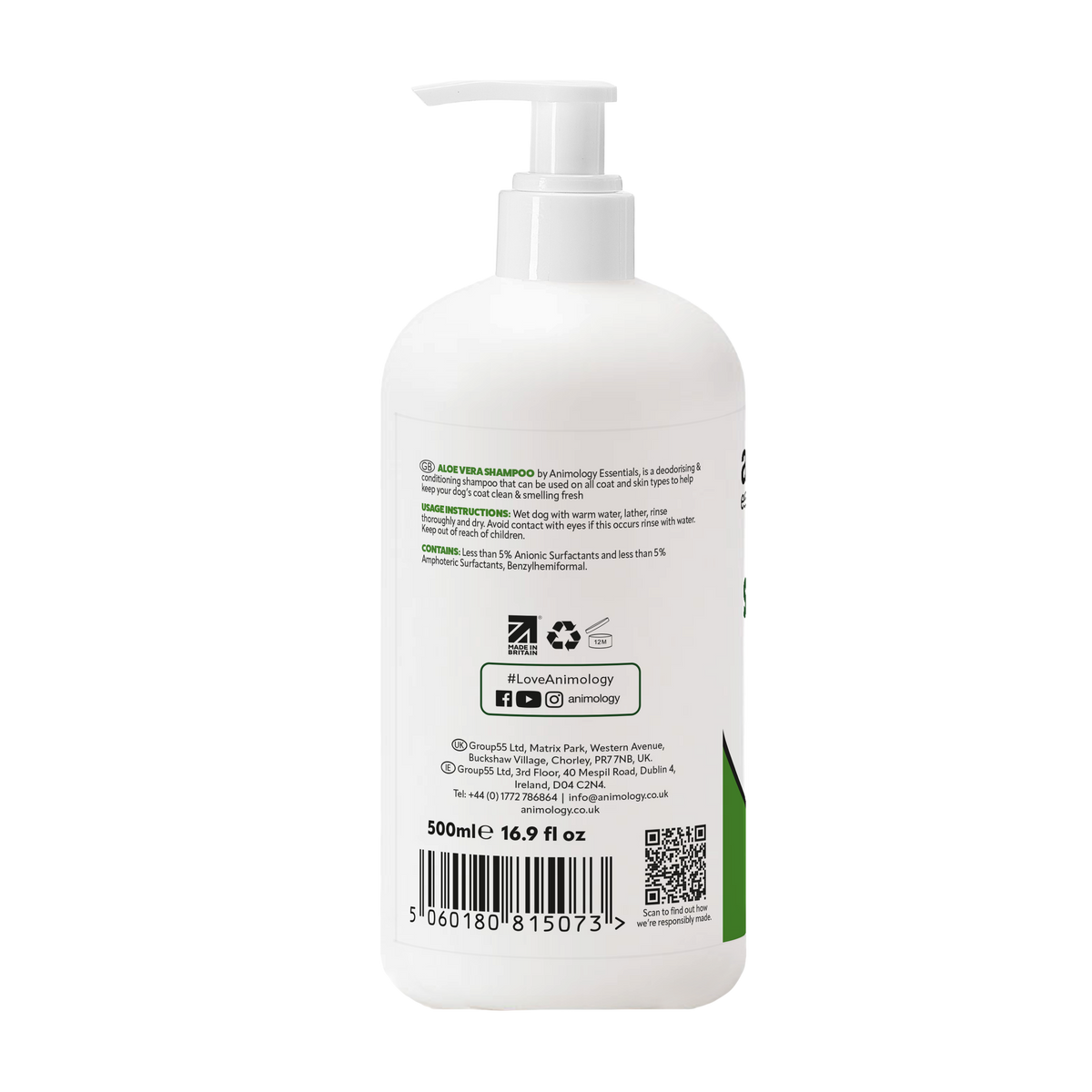 Animology Essentials Aloe Vera Shampoo image 3
