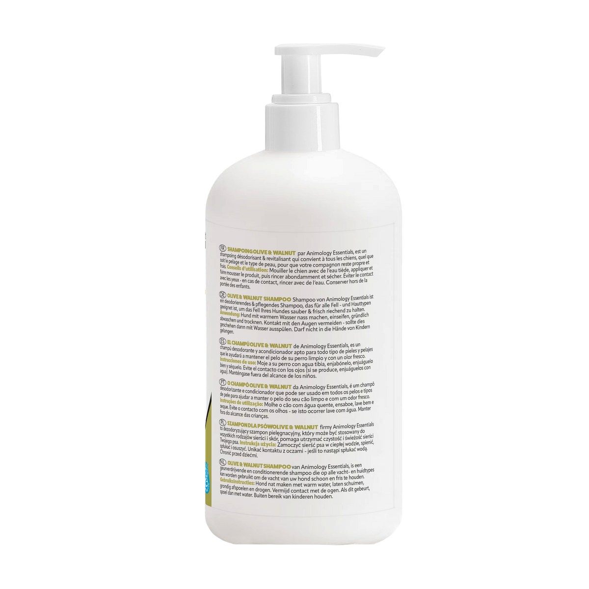 Animology Essentials Olive & Walnut Shampoo image 2