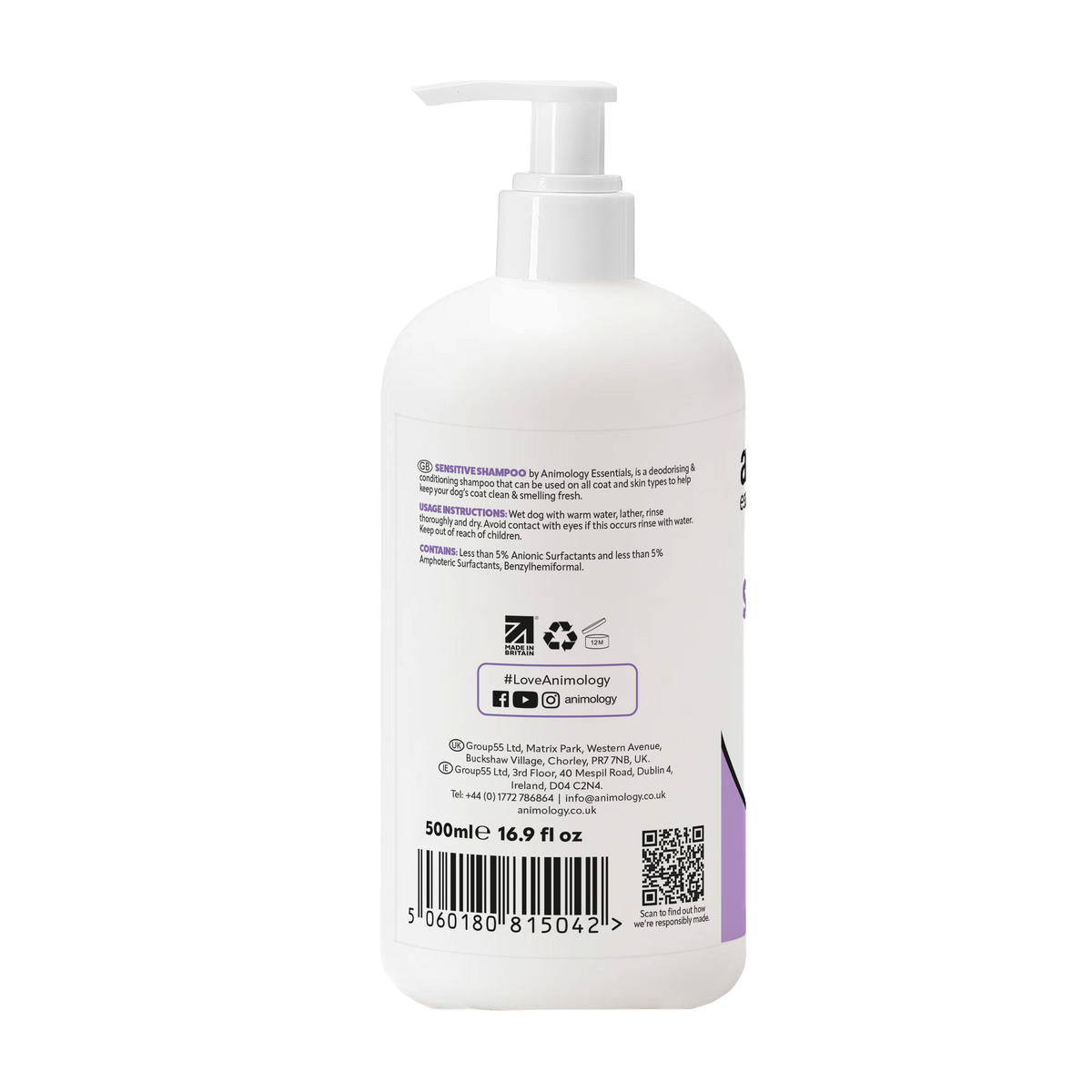 Animology Essentials Sensitive Shampoo image 3