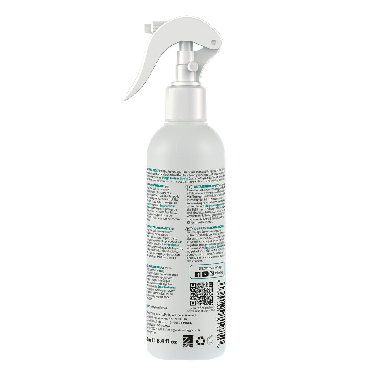 Animology Essentials Detangling Spray