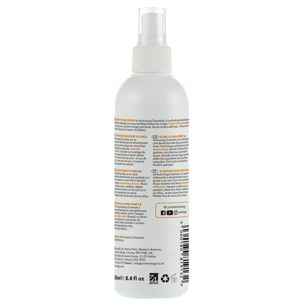 Animology Essentials Honey & Shea Fragrance Spray