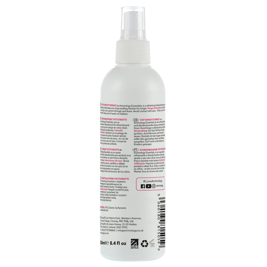 Animology Essentials Tutti Frutti Fragrance Spray