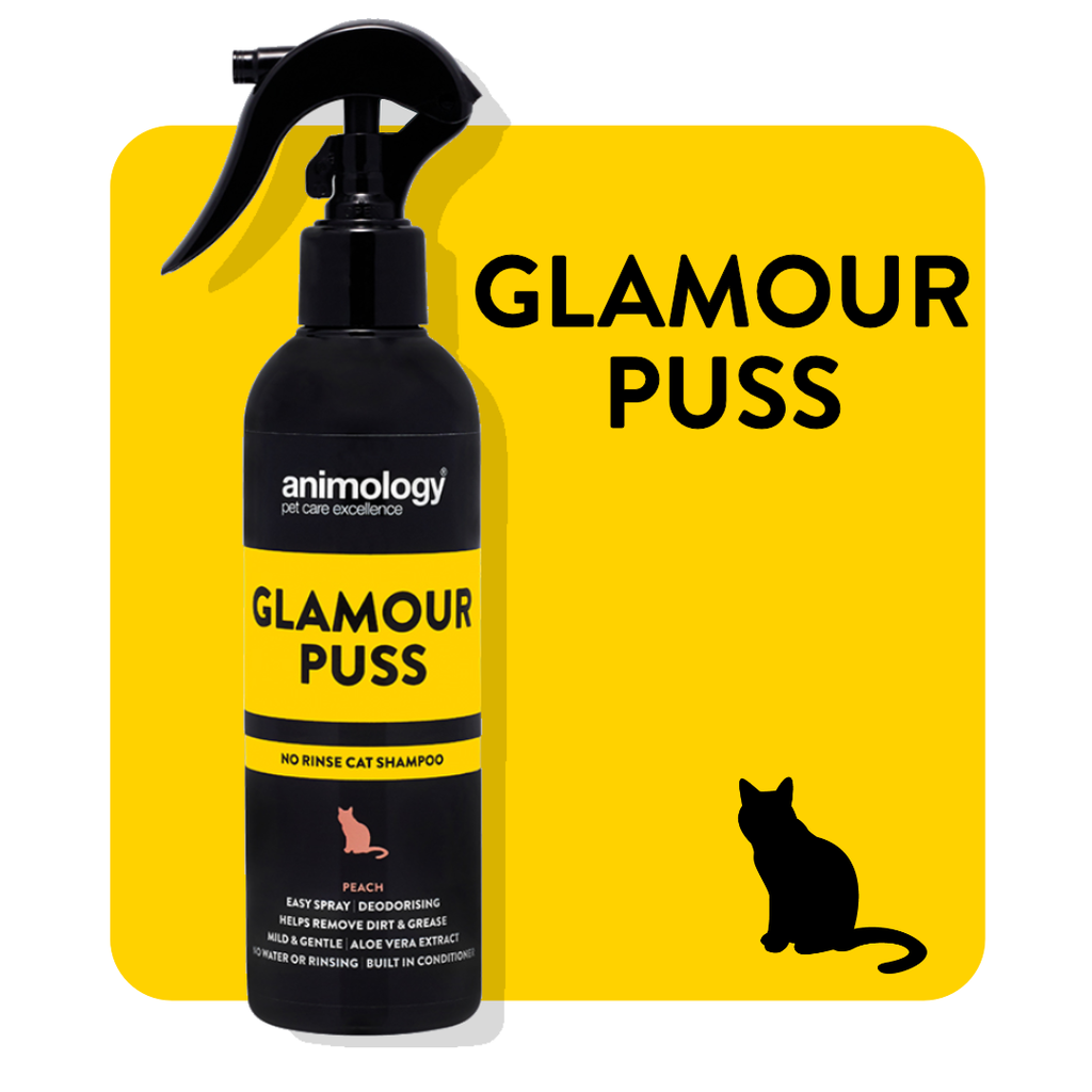 Animology Glamour Puss No Rinse Cat Shampoo - PEACH image 2