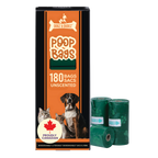 Dogz & Dudez Biodegradable Poop Bags - 180 Count (9" x 13")