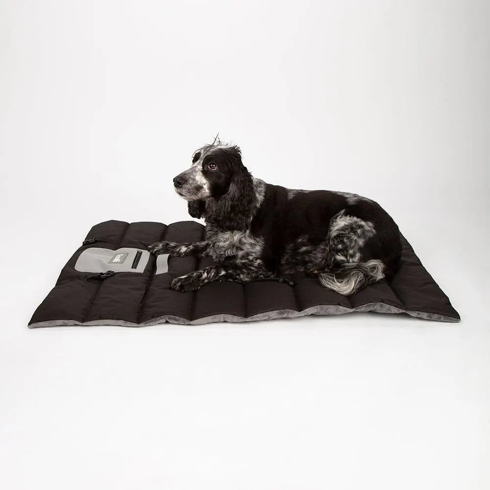 Scruffs Expedition Roll Up Travel Pet Bed - Grey