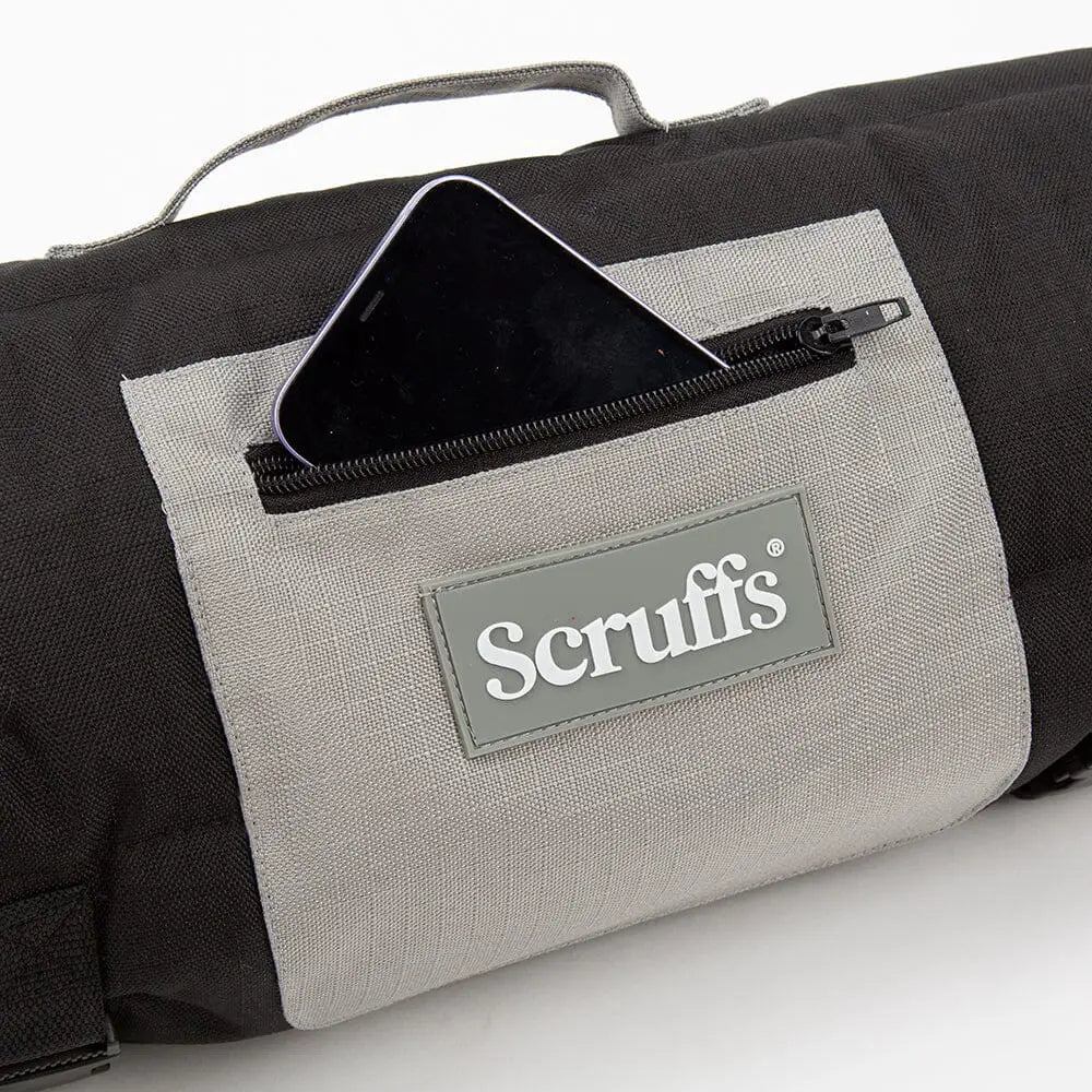 Scruffs Expedition Roll Up Travel Pet Bed - Grey