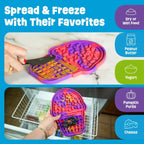 Tie Die Ice Cream Lick Mat