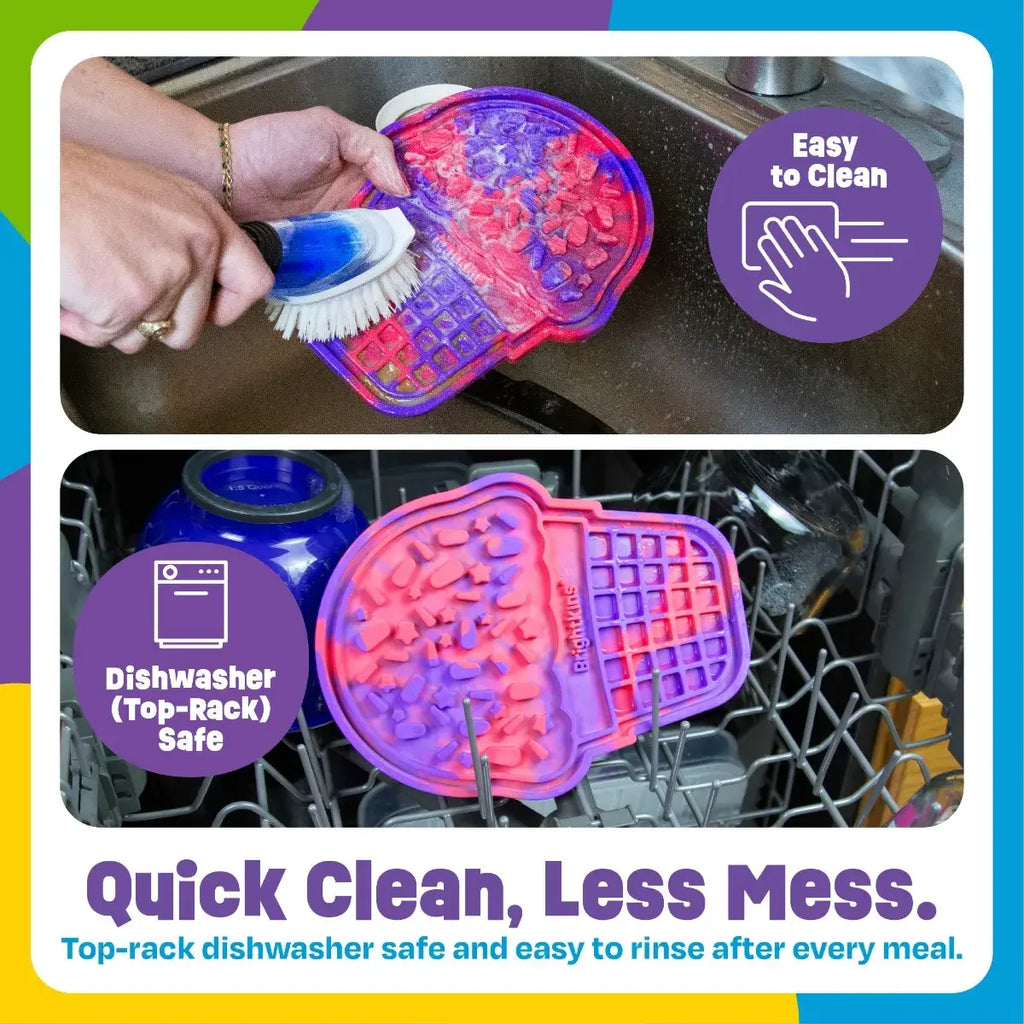 Tie Die Ice Cream Lick Mat