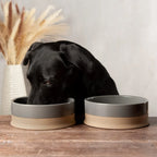 Scandi Non-Tip Pet Bowl - Grey
