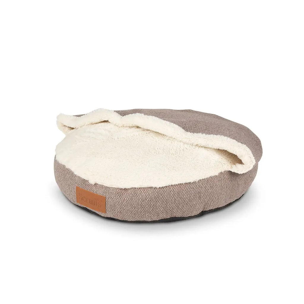 Seattle Burrow Cat Bed - Stone Grey